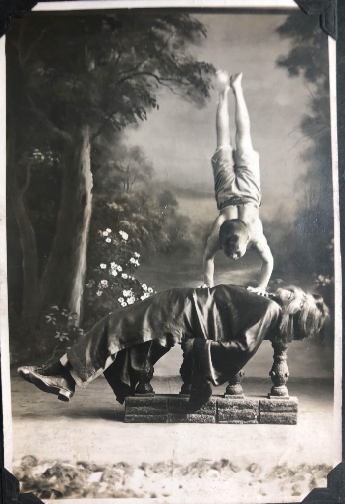 Photo Album of Tate-Churchill Show Circus Freaks